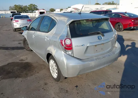 2014 Toyota Prius C One from USA, damaged, VIN JTDKDTB37E1062017